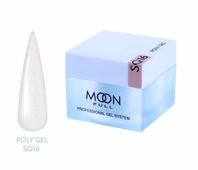 Полигель для наращивания Moon Full Poly Gel №SQ16, 30 мл