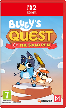 Gra Nintendo Switch 2 Bluey's Quests for the Gold Pen (Kartridż) (5056635621870)