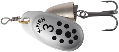 Блесна вращающаяся X-Fish Wolf №3 7g Silver