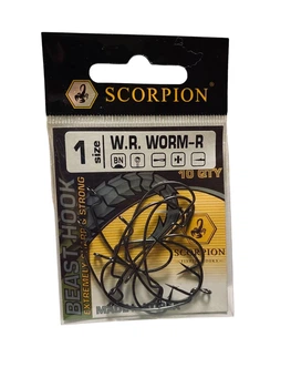 Крючок офсетный Scorpion W.R. WORM-R №2 10 шт