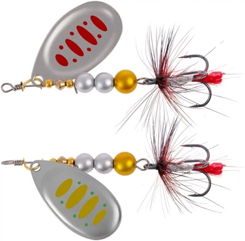 Блесна вращающаяся вертушка X-Fish Sirius №3 6.5g Silver GRD
