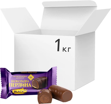 Упаковка конфет Житомирські Ласощі Шоколадная жемчужина Black 1 кг (4823103009055)