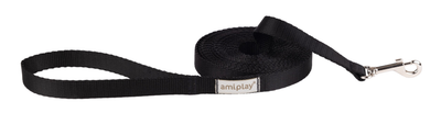 Повідець тренувальний Amiplay Samba 5 м L Чорний (5907563301863)