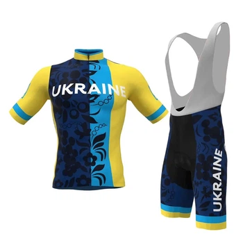 Велоформа Ukraine (національна збірна), літня, з лямками, гелевий памперс, розмір M
