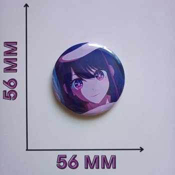 Значок 5,6 см Зіркове дитя Oshi No Ko Звездное дитя (17683)