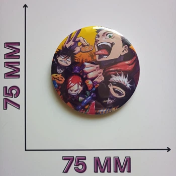 Значок Магічна битва Магічна битва Jujutsu Kaisen 7,5 см 17707 (17707)