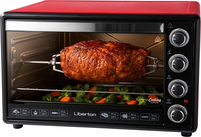 Электродуховка LIBERTON LEO-650 Red