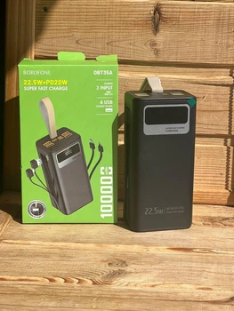 Повер Банк 100000 mAh зі швидким заряджанням Зовнішній акумулятор DBT35A