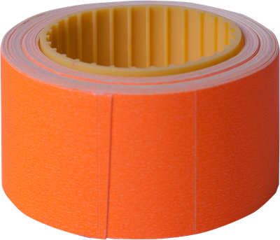 Цінник Buromax 30*40мм прямокутний 4,5м 150шт Помаранчевий (BM.282113-11)