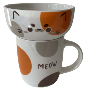 Набір для сніданку Limited Edition Happy Cat, 2 предмети JSD05