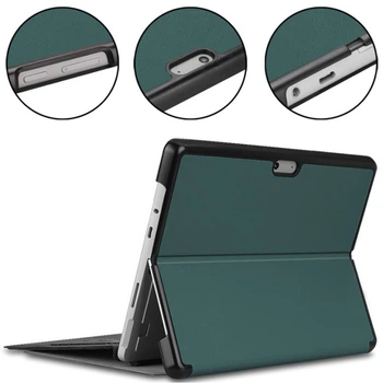 Чехол - книжка Custer Flip Cover для Microsoft Surface Pro 11 / 10 / 9 green