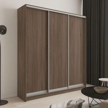 Шафа купе Mebel Star трьохдверна 180*240*60 Дуб сонома Трюфель