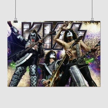 Постер КИСС, KISS, A3 30×42 см (id1451)