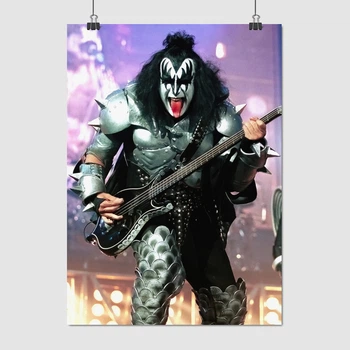 Постер КИСС, гитарист, KISS, A3 42×30 см (id1453)