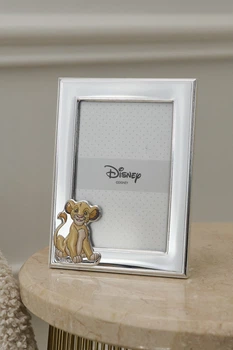 Детская серебряная фоторамка Disney "Король Лев" (D710 3LBI) 13х17 см