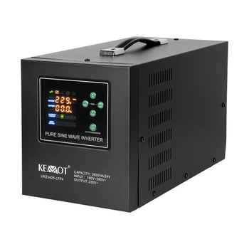 Джерело безперебійного живлення KEMOT PROsinus-2600/24-LFP4 24V/230V (1800W / 2600VA) 20A, LiFePO4, чиста синусоїда (ДБЖ) (URZ3429-LFP4)