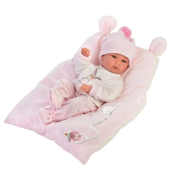 Пупс Llorens Bimba con cojin, 35 см (63556)