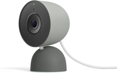 Камера видеонаблюдения Google Nest Cam Indoor (Wired, 3rd Gen) - Security Camera with 2K Video and Gemini, HAZEL