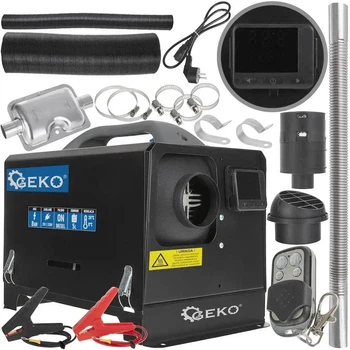 Автономний дизельний обігрівач Webasto Geko G80456 8 кВт 12V/230V пульт ДК вбудований паливний бак