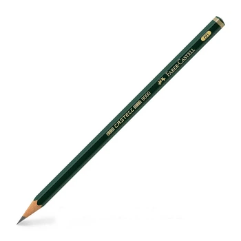 Олівець чорнографітний Faber-Castell Castell 9000 6H