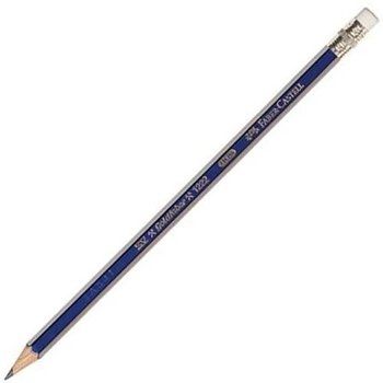 Олівець чорнографітний Faber-Castell Gold HB з гумкою