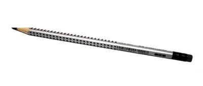 Олівець чорнографітний Faber-Castell Grip 2001 В з гумкою
