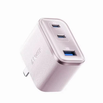 Зарядное устройство Anker Nano Ultra-Fast 70W 3-Port Type-C (американская вилка) - Pink