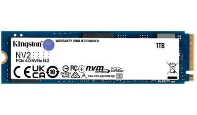 Твердотільний накопичувач SSD 1Tb, Kingston NV2, PCI-E 4.0 x4, M.2 (SNV2S/1000G)