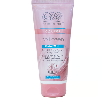 Гель Eva collagen Засіб для вмивання і зняття макіяжу обличчя