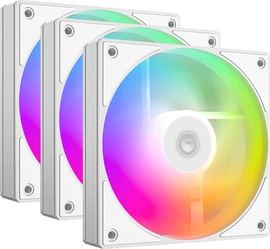 Вентилятор ID-Cooling AS-120-ARGB-W TRIO (AS-120-ARGB-W TRIO)