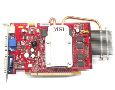 Видеокарта MSI GT 8600 512Mb (NX8600GT-TD512EZ/D2) ((NX8600GT-TD512EZ/D2)) (GDDR2, 128 bit, PCI-E 3.0 x16) Б/у