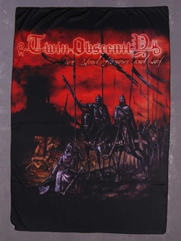 Прапор Twin Obscenity - For Blood, Honour and Soil (BRA) 00-00010378