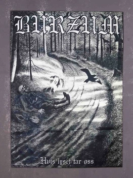 Прапор Burzum - Hvis Lyset Tar Oss 1704110544