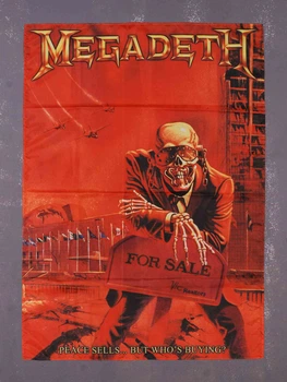 Прапор Megadeth - Peace Sells... But Who's Buying? 00-00009652