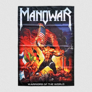 Прапор Manowar - Warriors Of The World 00-00014861