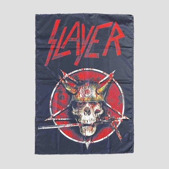 Прапор Slayer - Skull / Pentagram 00-00013325