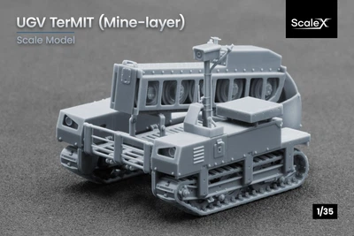 Збірна модель 1/35 Наземний дрон "TerMIT" з модулем мінування ScaleX VG 35008