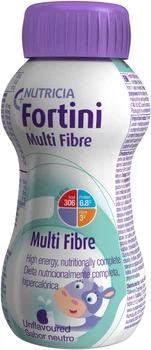 Ентеральне харчування Nutricia Fortini Фортіні з харчовими волокнами з нейтральним смаком для спеціальних медичних цілей для дітей від 1 року 200 мл (8716900550034)