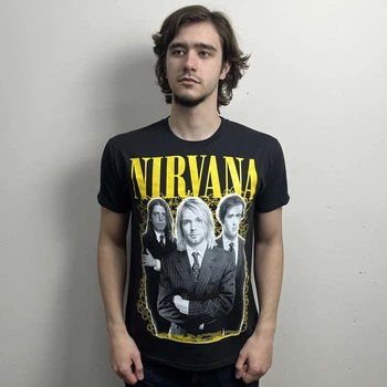 Футболка Nirvana Band (FOTL) чорна L 1500001823