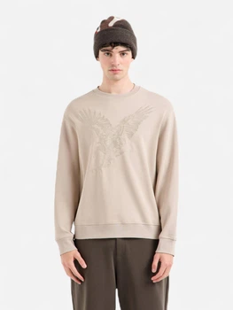 Світшот чоловічий Armani Exchange 451330023 L Бежевий (1160228847)