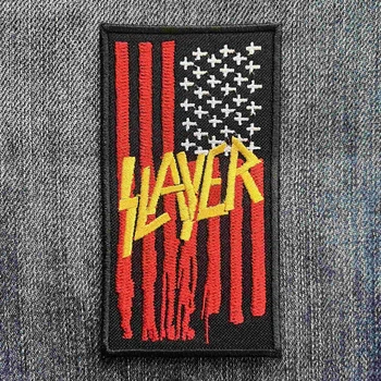 Нашивка Slayer прапор вишита 00-00012120