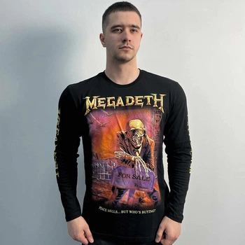 Лонгслів Megadeth - Peace Sells... But Who's Buying? (B&C) чорний M 2503261845