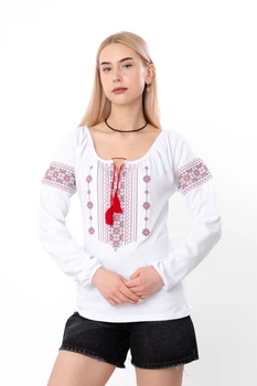 Вишиванка жіноча Носи своє 52 Червоний (p-571-49301)