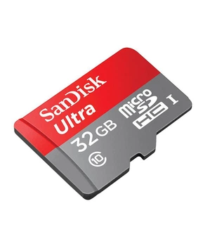 Карта памяти SanDisk Ultra microSD HC UHS-I 32GB Class 10 + SD-adapter
