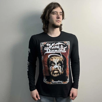Лонгслів King Diamond - Conspiracy (B&C) чорний S 00-00013180