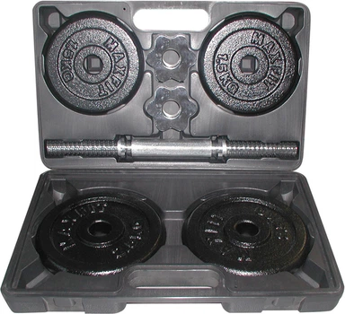 Гантель сборная Toorx 10 кг с кейсом (VAL-10DGN) 5055706