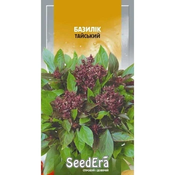 Насіння Базилік 0,3г Тайський SeedEra