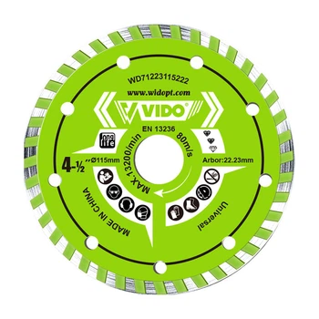 Диск алмазный Vido WD71223125222 125*22.2 мм Turbo