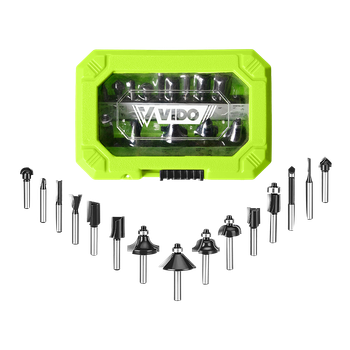 Набор фрез для фрезера Vido WD71268163003 15 шт 1/4"