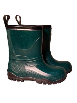 Чоботи гумові дитячі утеплені Galera Kids ПВХ 28 Emerald